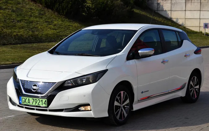 nissan leaf gdańsk Nissan Leaf cena 62900 przebieg: 37800, rok produkcji 2018 z Gdańsk